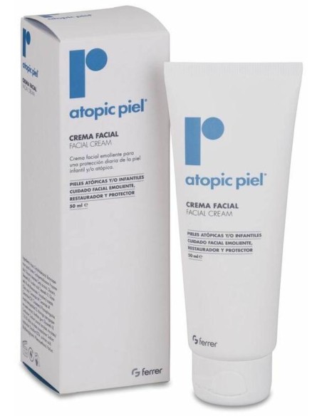 Repavar Atopic Piel Crema Facial, 50 Ml