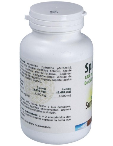 Sura Vitasan Espirulina 1000Mg 100Comp
