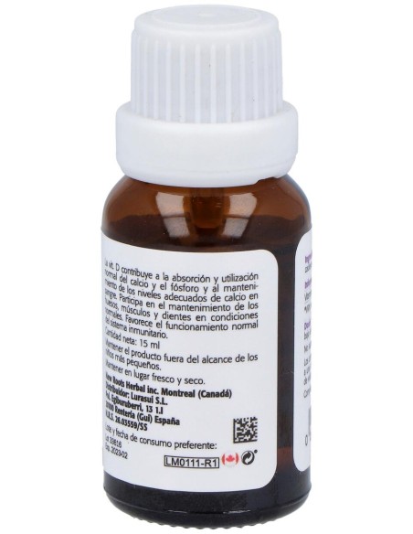 Vitamina D3 Liquida 15Ml.