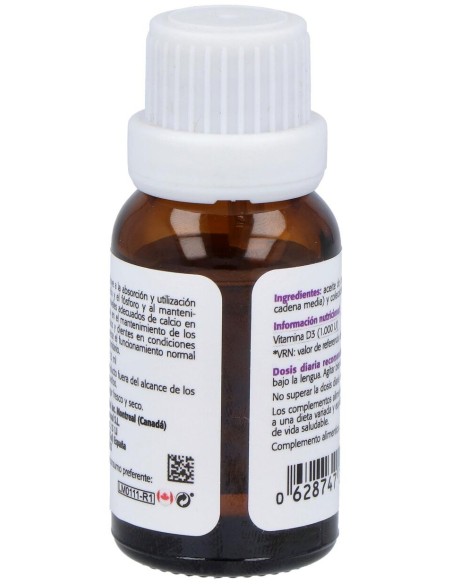 Vitamina D3 Liquida 15Ml.