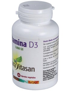 Sura Vitasan Vit. D3 1000Ui 60Caps 2