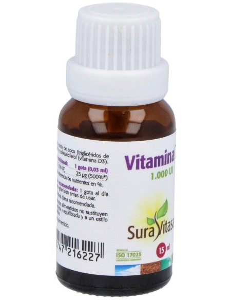 Vitamina D3 Liquida 15Ml.