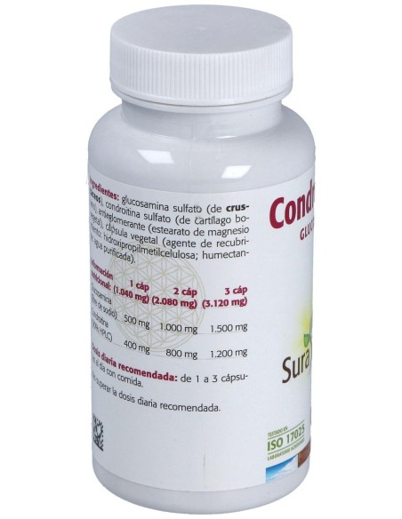 Sura Vitasan Glucosamina Condroitina 60Caps