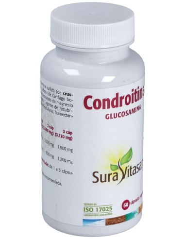 Sura Vitasan Glucosamina Condroitina 60Caps