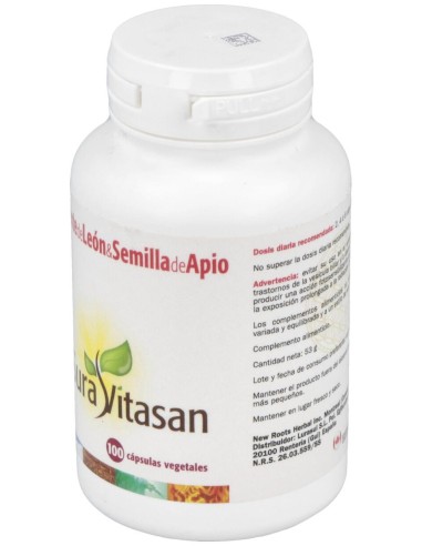 Sura Vitasan Diente Leon Semillas Apio 100Caps