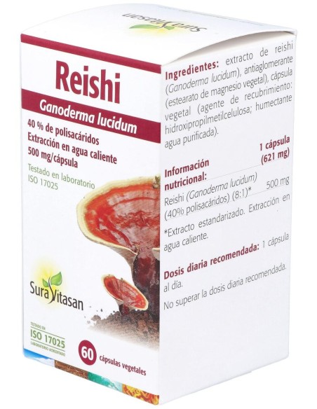 Sura Vitasan Reishi 500Mg 60Caps