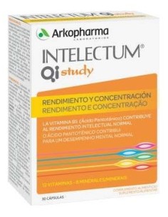 Arkopharma Intelectum Study, 30 Cápsulas