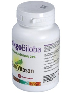 Ginkgo Biloba Estandarizado Al 24% 60Cap. 2