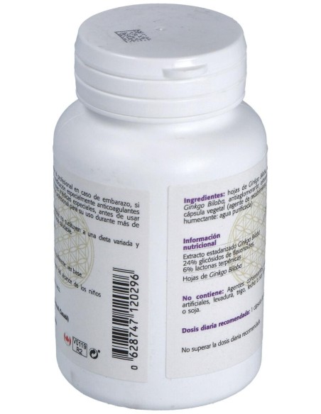 Ginkgo Biloba Estandarizado Al 24% 60Cap.