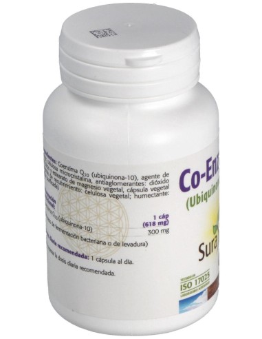Co-Enzyma Q10 300Mg. Ubiquinona 30Cap.
