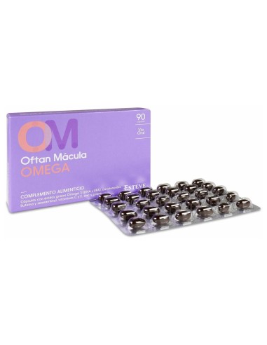 Oftan Mácula Omega, 90 Cápsulas