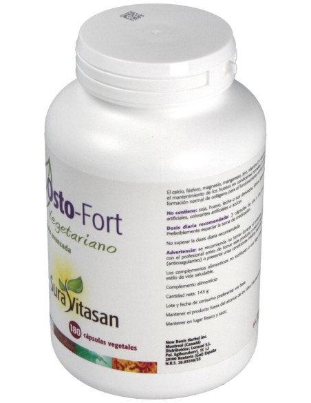 Sura Vitasan Osto Fort Vegetariano 180 Vcaps
