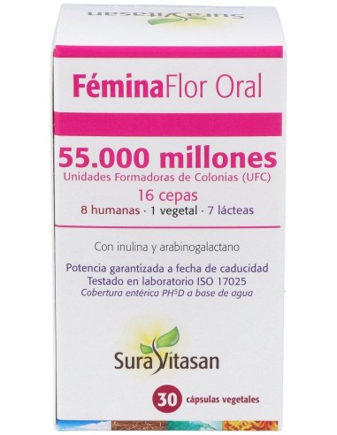 Sura Vitasan Femina Flor Oral 30Caps