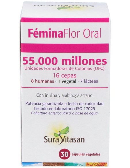 Sura Vitasan Femina Flor Oral 30Caps