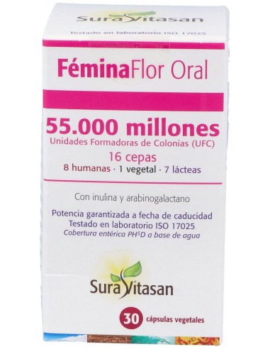Sura Vitasan Femina Flor Oral 30Caps