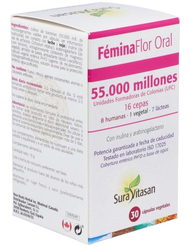 Sura Vitasan Femina Flor Oral 30Caps