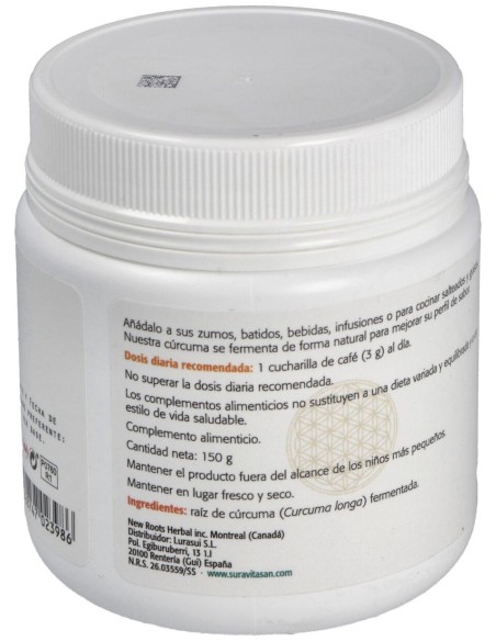 Sura Vitasan Curcuma Fermentada 150G