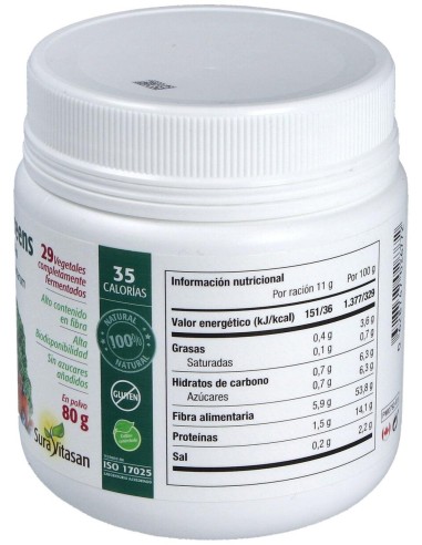 Suravitasan Ferment Activ Greens 80G