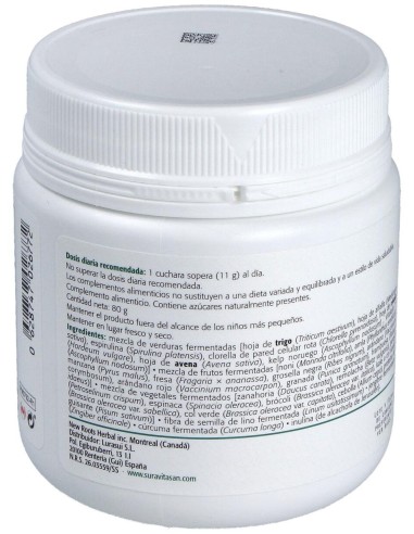Suravitasan Ferment Activ Greens 80G