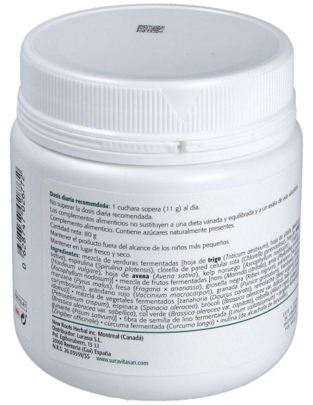 Suravitasan Ferment Activ Greens 80G