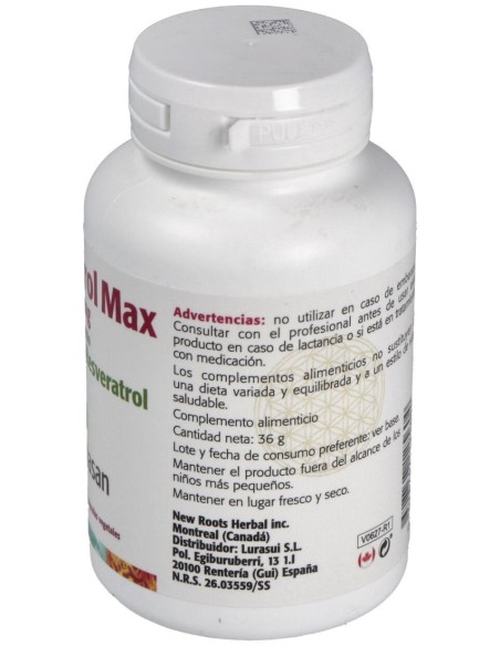 Sura Vitasan Resveratrol Max 500Mg 60Caps