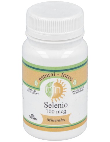Natural Force Selenio 100Mcg 100Caps