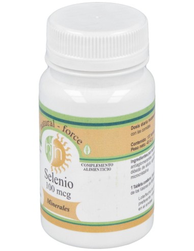 Natural Force Selenio 100Mcg 100Caps