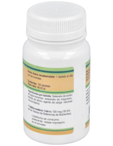 Natural Force Selenio 100Mcg 100Caps