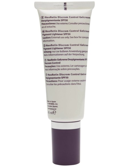 Neoretin Discrom Control Gelcream Despigmentante Spf50 40Ml