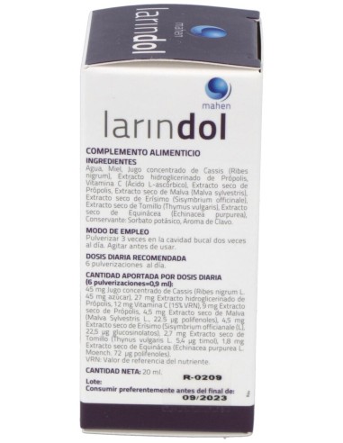 Larindol Spray 20Ml.