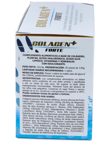 Colagen + Plus Forte 30Sbrs.
