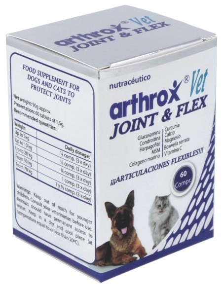Arthrox Vet Joint Y Flex 60Comp. Veterinaria