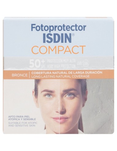 Isdin® Fotoprotector Compact Bronce Oil-Free Spf50+ 10G