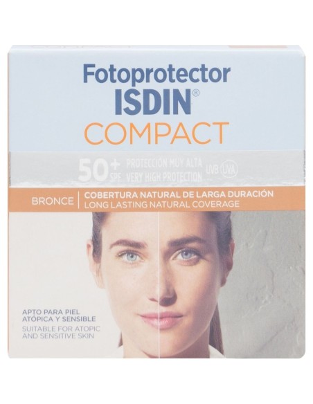 Isdin® Fotoprotector Compact Bronce Oil-Free Spf50+ 10G