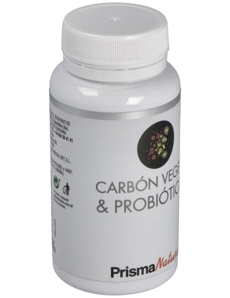 Prisma Natural Carbon Probiotico 550Mg 90Caps