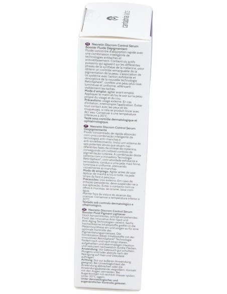 Neoretin Discrom Control Sérum Booster Fluid Despigmentante 30Ml