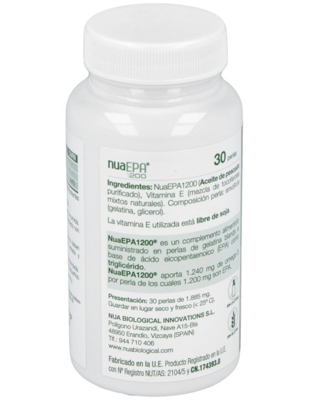 Nuaepa 1200Mg. 30Perlas