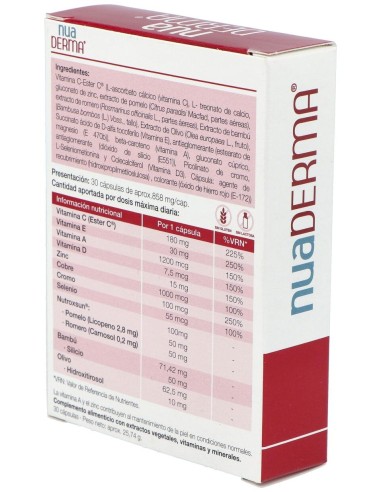 Nuaderma 30Cap.