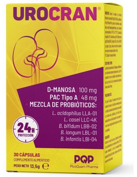 Urocran Forte Sabor Frambuesa 30Sobres