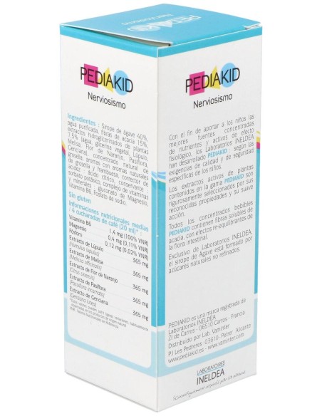Pediakid Nerviosismo Jarabe 125Ml.