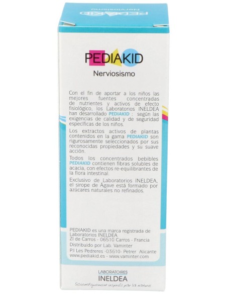 Pediakid Nerviosismo Jarabe 125Ml.