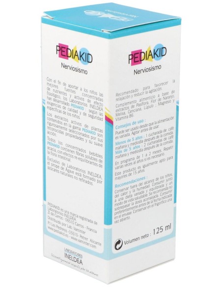 Pediakid Nerviosismo Jarabe 125Ml.