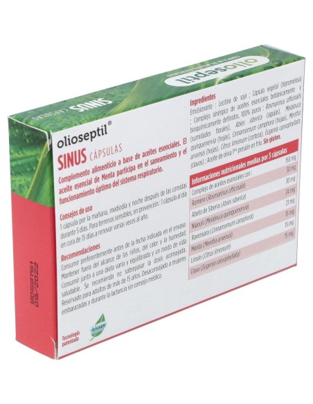 Olioseptil Nariz Y Garganta 15Cap.