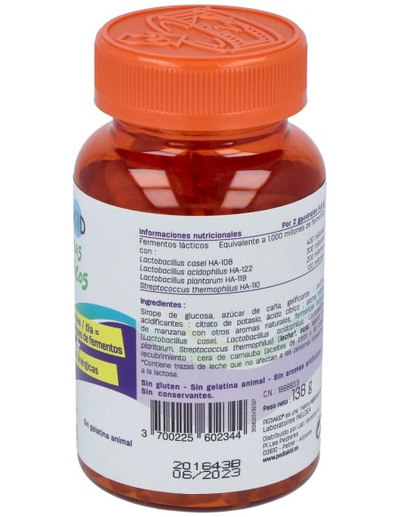 Pediakid Gominolas Probioticos 60Gominolas