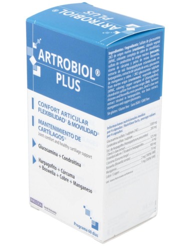 Artrobiol Plus Glucosamina+Condroitina 120Cap.