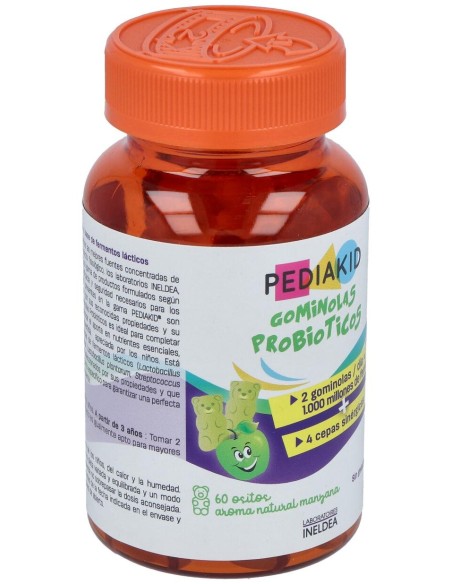 Pediakid Gominolas Probioticos 60Gominolas
