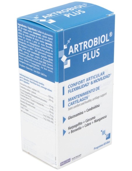 Artrobiol Plus Glucosamina+Condroitina 120Cap.