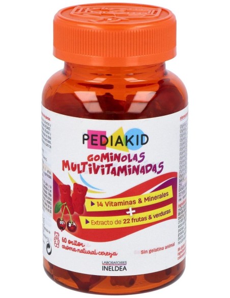Pediakid Gominolas Multivitaminadas 60Gominolas