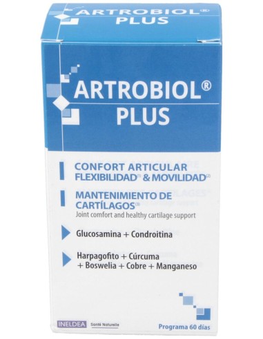 Artrobiol Plus Glucosamina+Condroitina 120Cap.