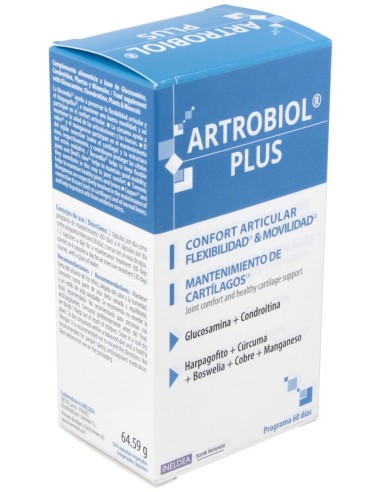Artrobiol Plus Glucosamina+Condroitina 120Cap.